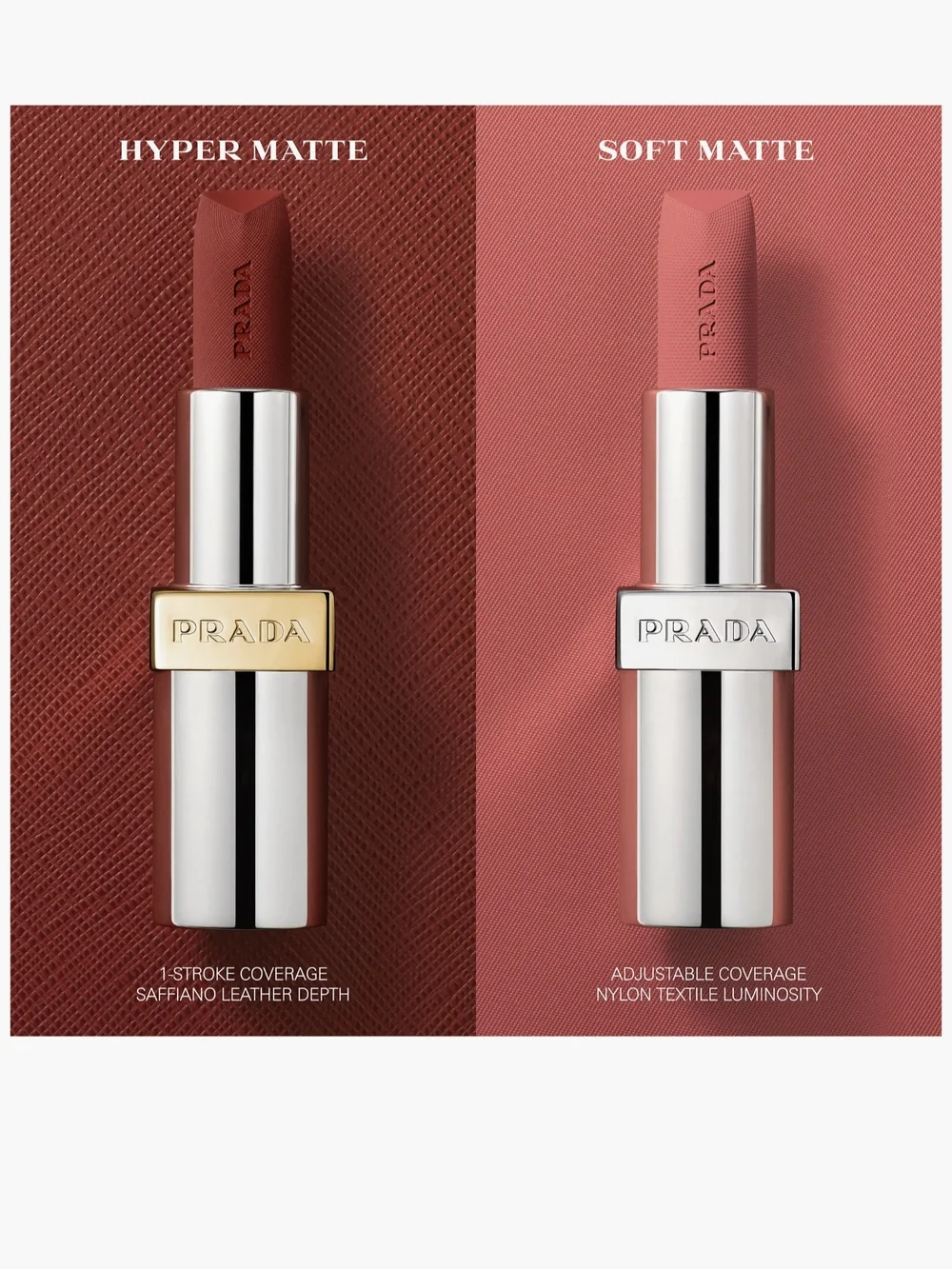Prada Monochrome Hyper Matte Lipstick In 077 Arancio NIB✨FREE GIFT WITH ORDER ✨